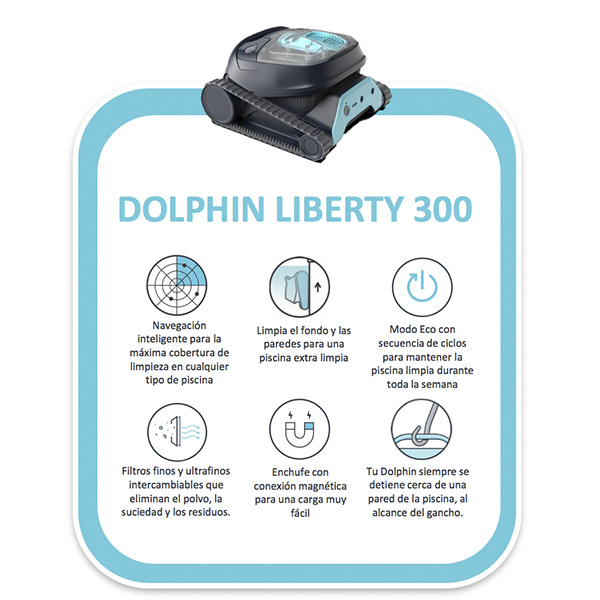 Nettoyeur Dolphin Liberty 300