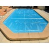 Bâche à bulle  OXO Optimal Blue pour piscine