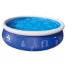 Piscine Gonflable marín blue 360 x 90 cm jilong circulaire