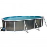 Piscine Hors Sol Silver Ovale TOI 730