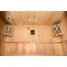Plafond intérieur du sauna à vapeur Zen 2 Personnes