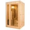 Profil gauche du sauna à vapeur Zen 2 Personnes