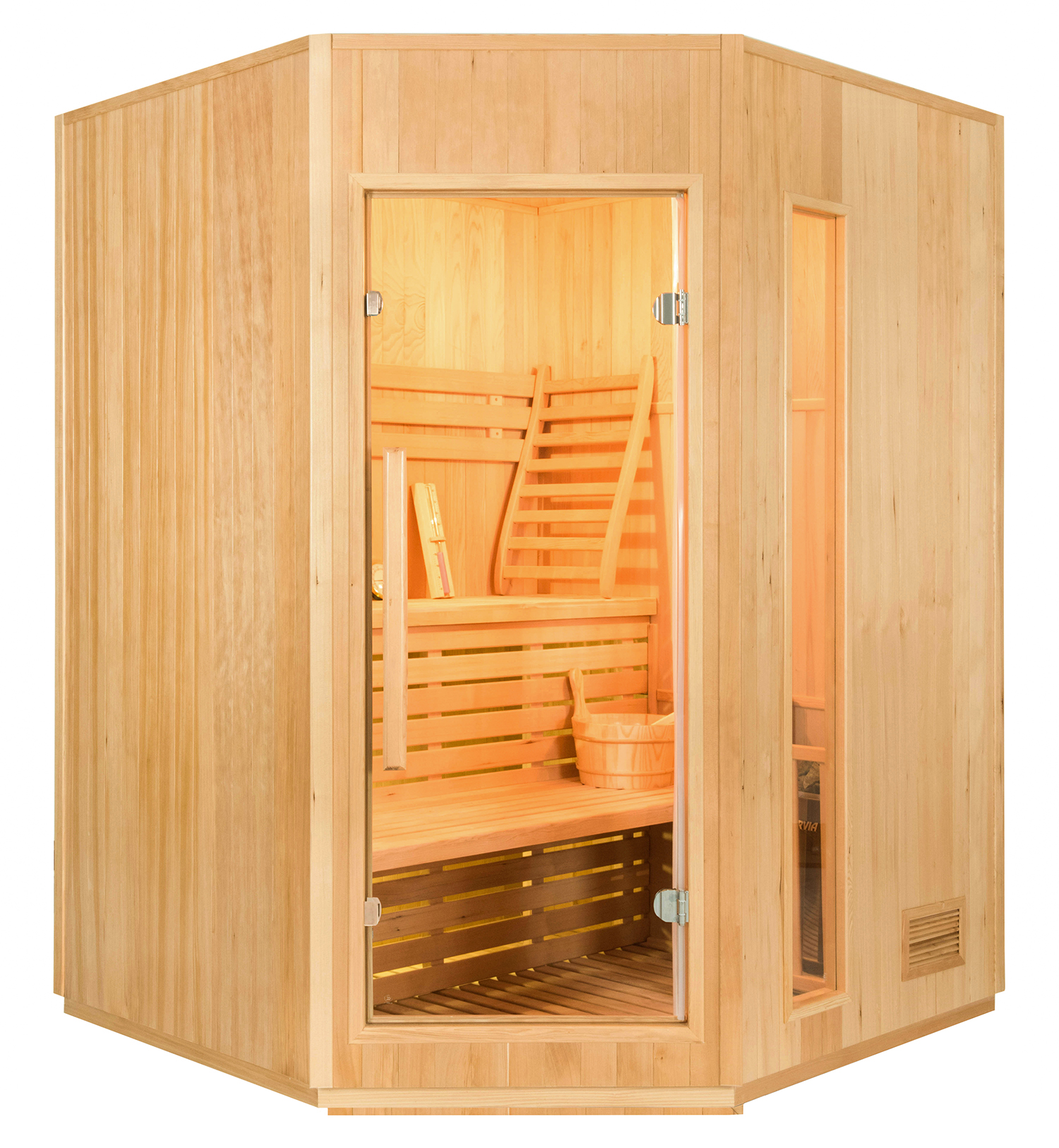 Sauna à Vapeur Zen d’angle - 3 à 4 Personnes