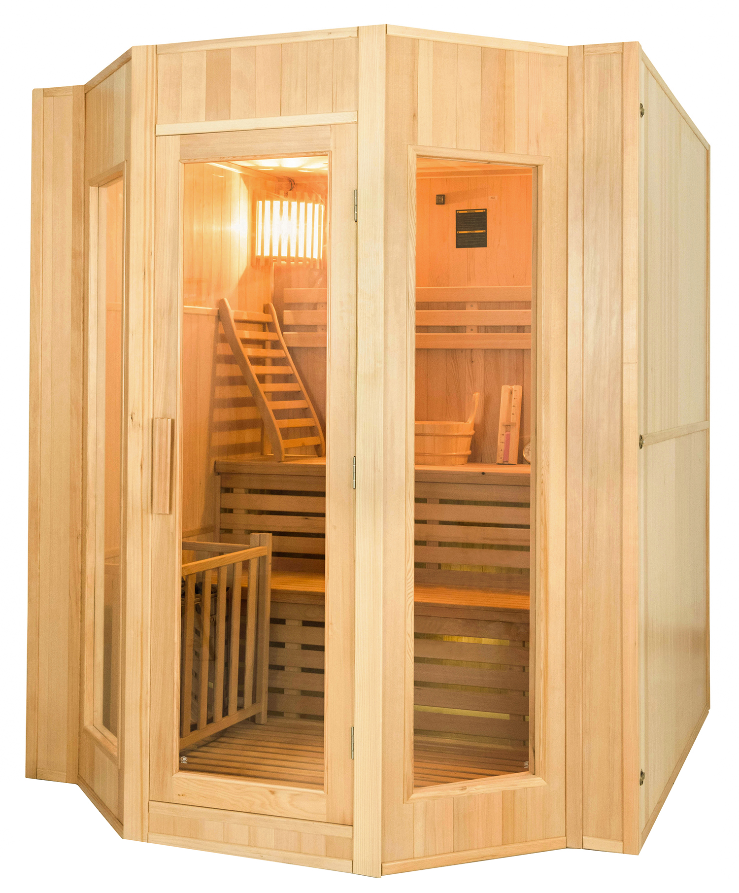 Sauna à vapeur Zen en bois
