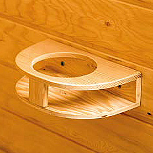 Porte-gobelets Sauna infrarouges Arawa