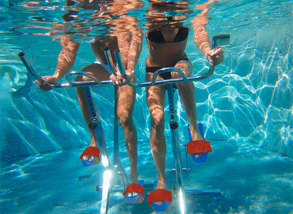 aquabike poolbiking veracruz aquagym